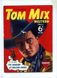 Tom Mix Western #80 - L Miller 1950's - VG - Pence