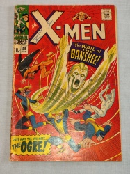 Uncanny X-Men #28 - Marvel 1967 - Pence - 1st App Banshee and The Ogre
