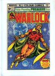 Warlock #9 - Marvel 1975 - Pence - 2nd Thanos Saga Begins - New Costume