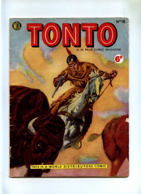 Tonto #18 - WDL 1953 - GD/VG - Pence