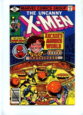 Uncanny X-Men #123 - Marvel 1979 - Spider-Man