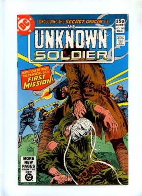 Unknown Soldier #249 - DC 1981 - Pence