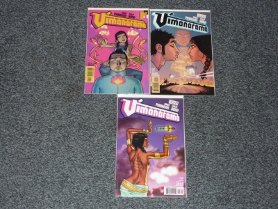 Vimanarama #1 to #3 - Vertigo 2005 - Complete Set - Adults Only