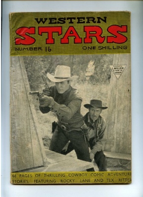 Western Stars #16 - L Miller 1951 - GD+ - Pence