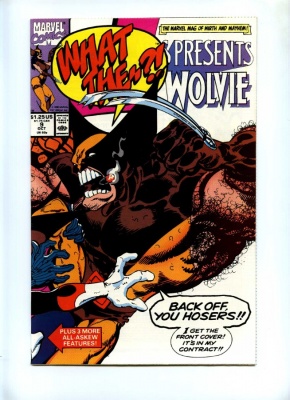 What The #9 - Marvel 1990 - 1st App Wolverina