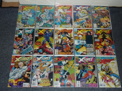 X-Force #1 to #36 - Marvel 1991 - 34 Comics - 1st App Domino