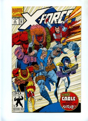 X-Force #8 - Marvel 1992 - Intro The Wild Pack