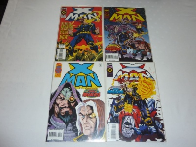 X-Man #1 #2 #3 #4 - Marvel 1995 - 4 Comic Run - Age of Apocalypse