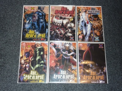 X-Men Age of Apocalypse #1 to #6 - Marvel 2005 - Complete Set