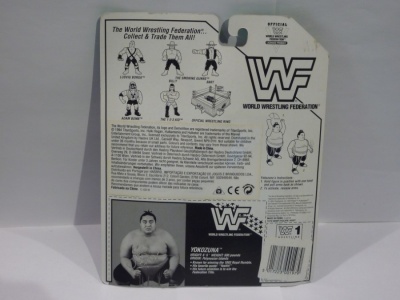 Yokozuna WWF - Hasbro 1994 - Series 11 - MOC - Wrestling Figure