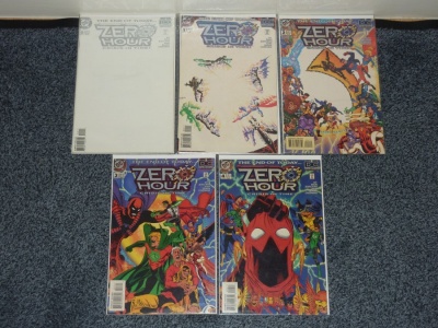 Zero Hour Crisis in Time #0 to #4 - DC 1994 - FN+ to VFN - Complete Set